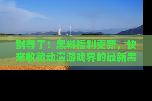 别等了！黑料福利更新，快来收藏动漫游戏界的最新黑料吧！