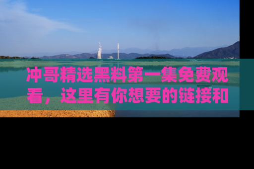冲哥精选黑料第一集免费观看，这里有你想要的链接和内幕！