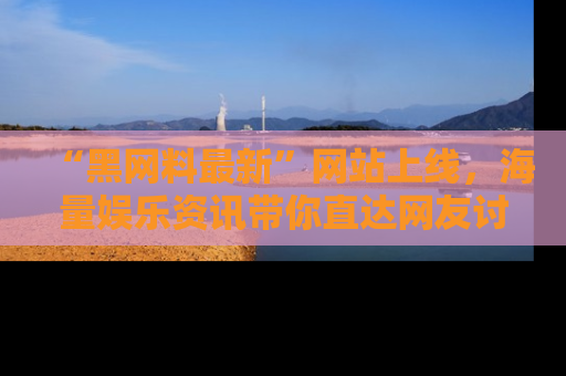 “黑网料最新”网站上线,海量娱乐资讯带你直达网友讨论的中心!