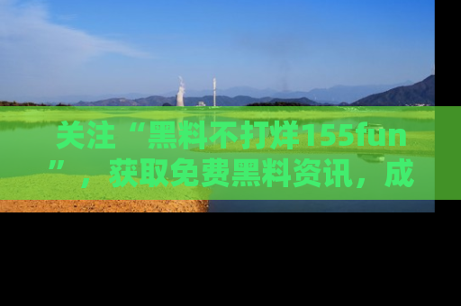 关注“黑料不打烊155fun”，获取免费黑料资讯，成为吃瓜达人不再难！