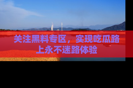 关注黑料专区，实现吃瓜路上永不迷路体验