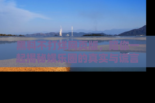 黑料不打烊网页版，陪你一起揭秘娱乐圈的真实与谎言。