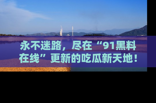 永不迷路，尽在“91黑料在线”更新的吃瓜新天地！