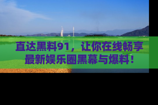 直达黑料91,让你在线畅享最新娱乐圈黑幕与爆料!
